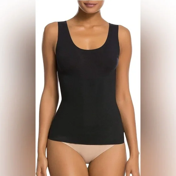 Spanx Set of Two Size Large Shapewear Thinstincts Tanks in Nude and Black NWT - Picture 5 of 16